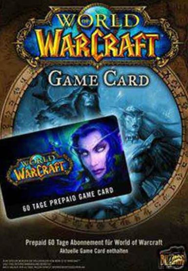 World of Warcraft 60-day time card